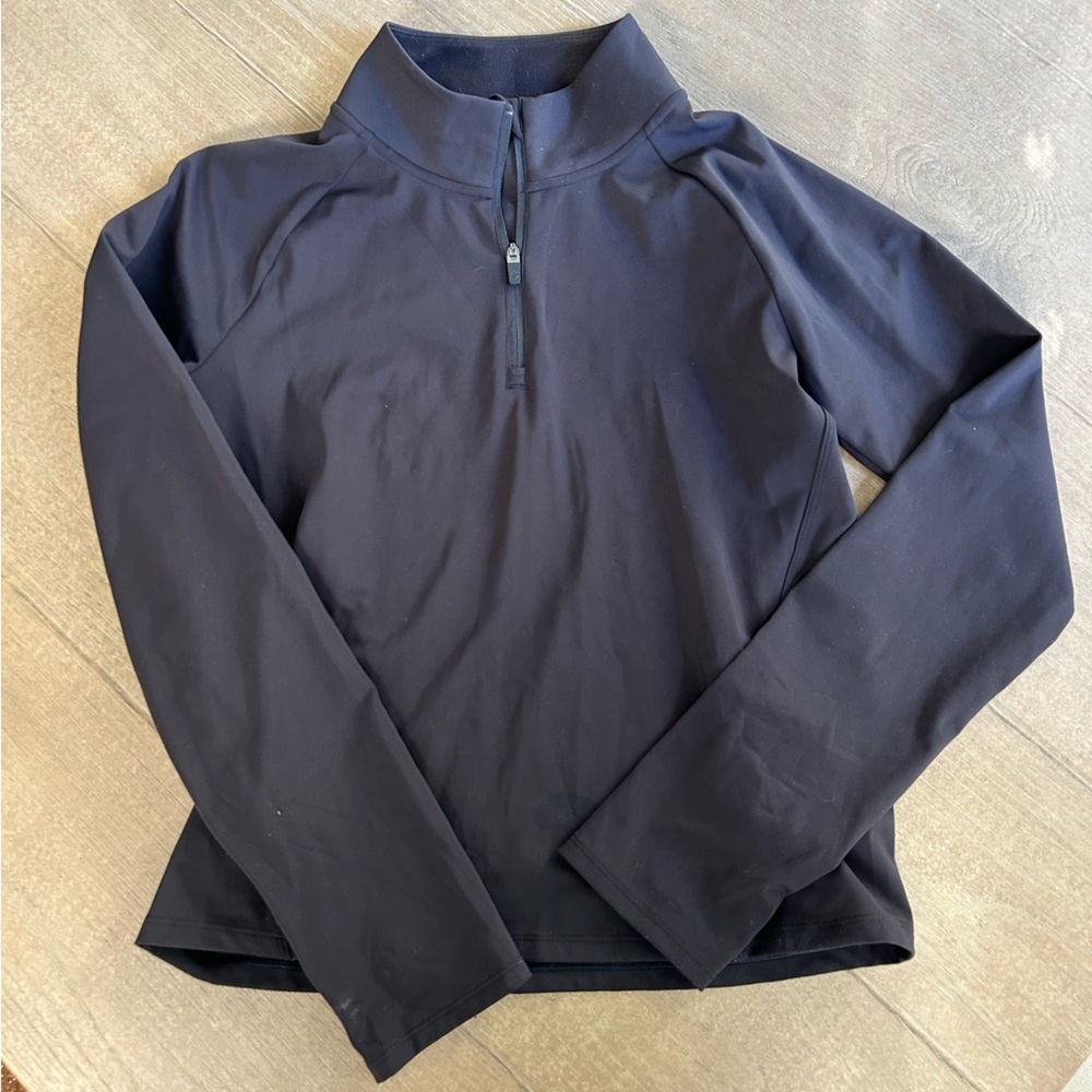Athleta Girl black zip-up Jacket size XL/14